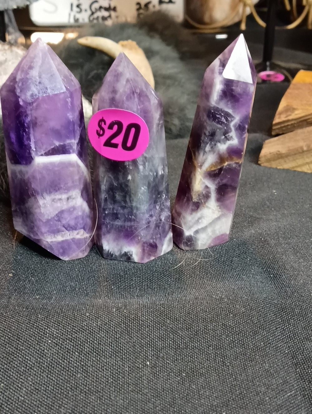 Polished Amethyst Crystal Point - Purple Decorative Accent